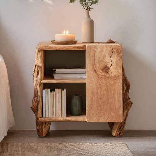 Rustic Side Cabinet For Bedroom Furniture Solutions