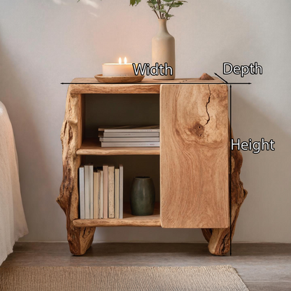 Rustic Side Cabinet For Bedroom Furniture Solutions